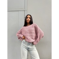 Жіночий легкий светр рожевого кольору 30284