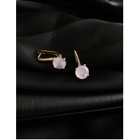 Сережки "Ніжність" англійський замок золотого кольору 31323