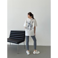 Легкий спортивний комплект (лосини+футболка) сiрого кольору 31623