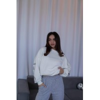 Жіночий легкий спортивний костюм сiрого кольору 31663