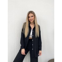 Костюм-двойка черного цвета  31793