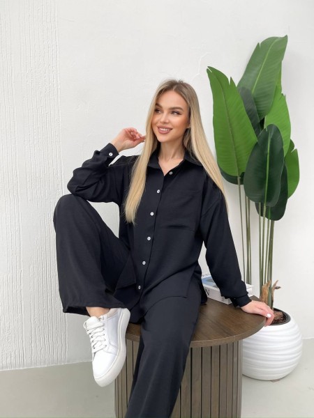 Костюм-двійка чорного кольору  31793