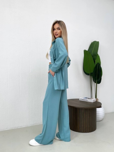 Костюм-двійка м'ятного кольору  31794