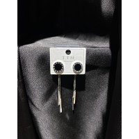 Сережки Гвоздики срібного кольору 31903