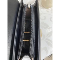 Маленька жіноча сумка з еко-шкіри чорного кольору 31925