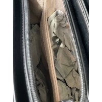 Жіночий брутальний рюкзак із еко-шкіри чорного кольору 32155