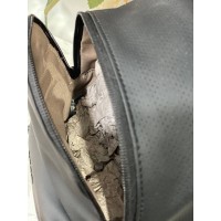 Жіночий базовий рюкзак із еко-шкіри чорного кольору 32156