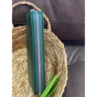 Жіночий гаманець з еко-шкіри смарагдового кольору 32479