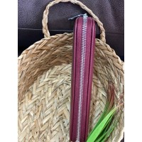 Жіночий гаманець з еко-шкіри бордового кольору 32480