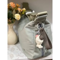 Жіноча повсякденна сумка через плече з еко-шкіри оливкового кольору 32509