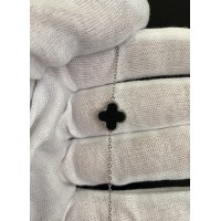 Браслет Конюшина двосторонній срібного кольору замок карабін 32610