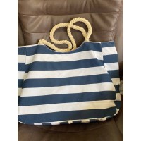 Жіноча пляжна сумка синього кольору 32750