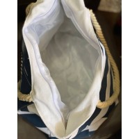 Жіноча пляжна сумка синього кольору 32750