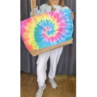 Женская пляжная сумка комбинированного цвета 32751