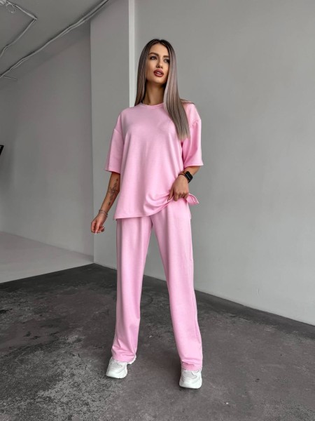 Жіночий спортивний костюм рожевого кольору 32949