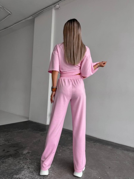 Жіночий спортивний костюм рожевого кольору 32949
