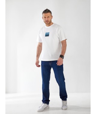 Джинси Marita Straight чоловічі синього кольору 32971