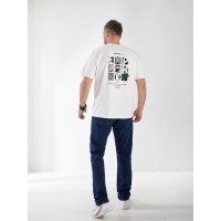 Джинси Antonie Straight чоловічі темно-синього кольору 32974