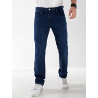 Джинси Antonie Straight чоловічі темно-синього кольору 32974