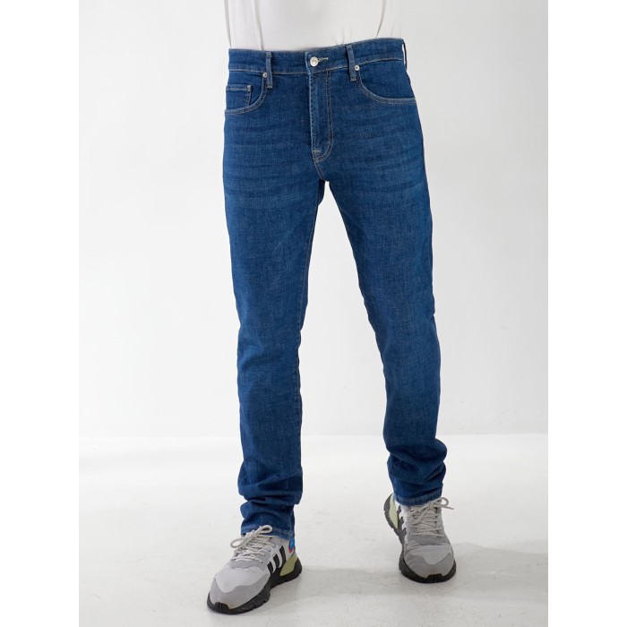 Джинси Madelen Straight чоловічі синього кольору 32983