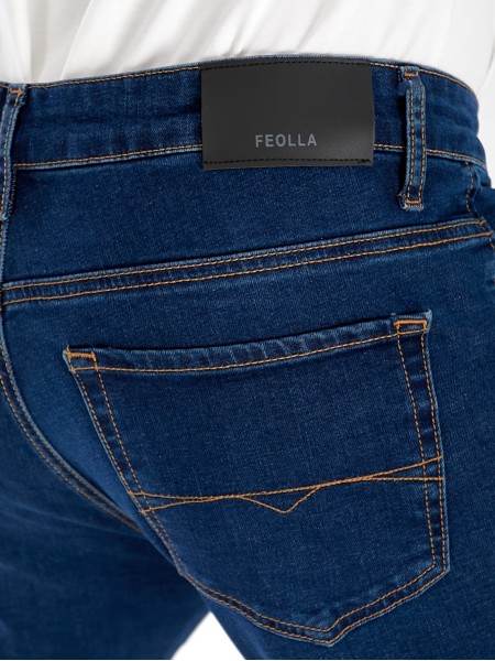 Джинси Grady Straight чоловічі темно-синього кольору 32984