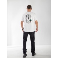 Джинси Gyan Straight чоловічі темно-сiрого кольору 32987