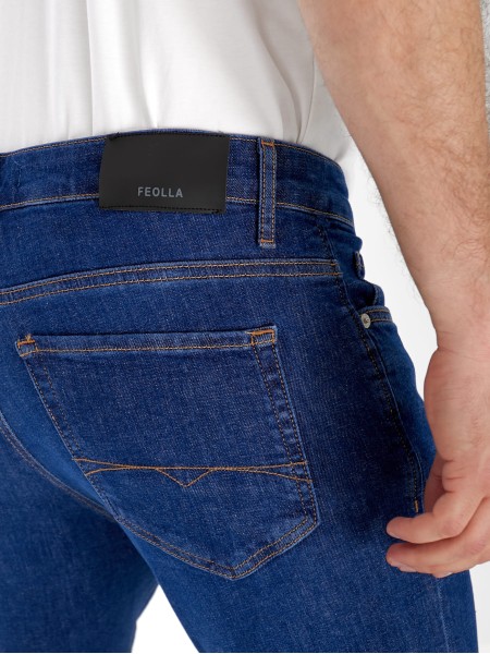 Джинси Journey Skinny чоловічі темно-синього кольору 32995