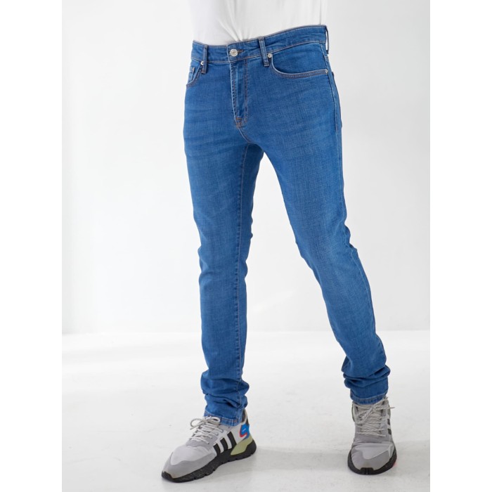Джинси Lupin Skinny чоловічі свiтло-синього кольору 32996