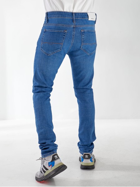 Джинси Lupin Skinny чоловічі свiтло-синього кольору 33026