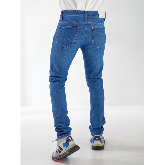 Джинси Lupin Skinny чоловічі свiтло-синього кольору 33026