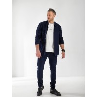 Джинси Maxen Skinny чоловічі темно-синього кольору 33027