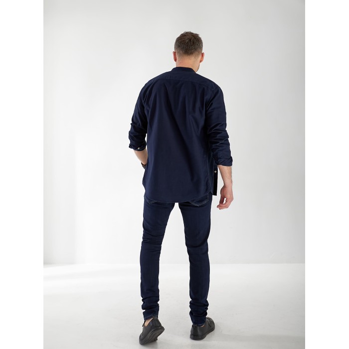 Джинсы Maxen Skinny мужские темно-синего цвета 33027