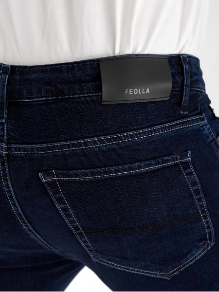 Джинси Maxen Skinny чоловічі темно-синього кольору 33027