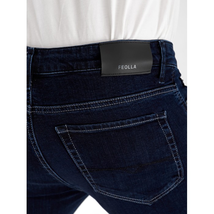 Джинсы Maxen Skinny мужские темно-синего цвета 33027