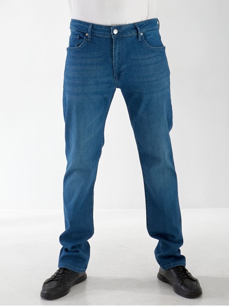 Джинси Lupin Skinny чоловічі синього кольору 33028