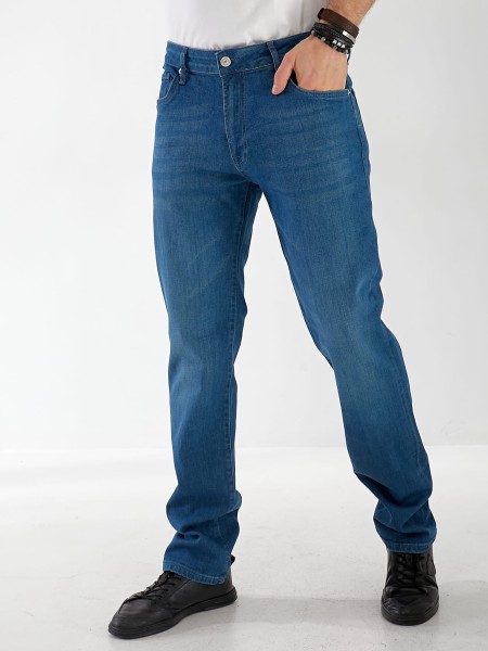 Джинси Lupin Skinny чоловічі синього кольору 33028