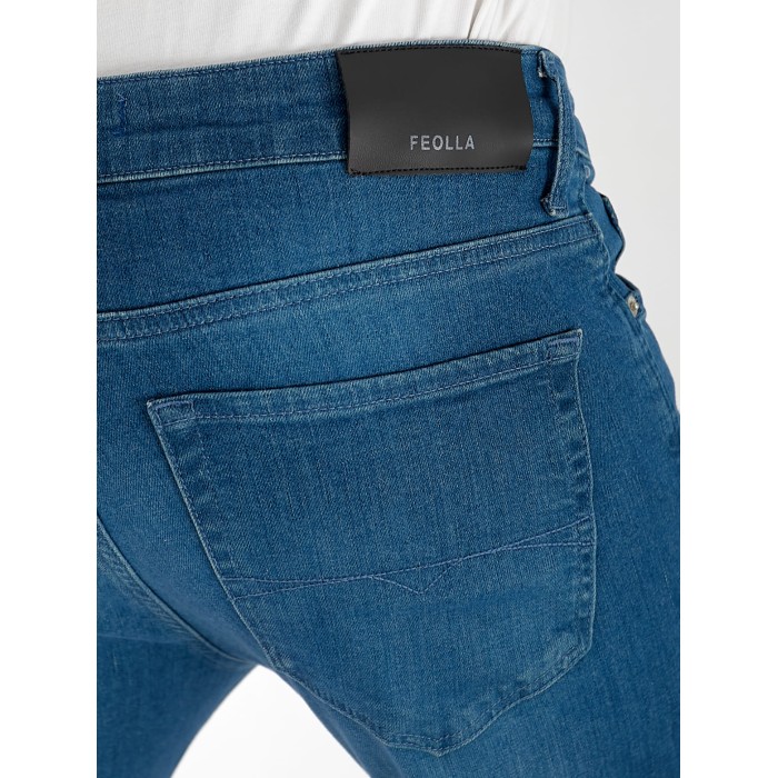 Джинси Lupin Skinny чоловічі синього кольору 33028