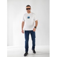 Джинсы Marlin Skinny мужские темно-синего цвета 33031
