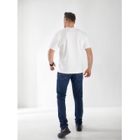 Джинси Marlin Skinny чоловічі темно-синього кольору 33031