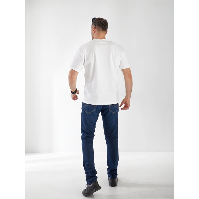 Джинси Marlin Skinny чоловічі темно-синього кольору 33031