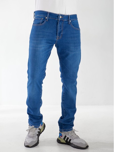 Джинси Soho Skinny чоловічі свiтло-синього кольору 33033