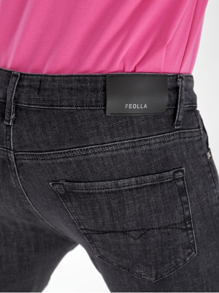 Джинси Corona Skinny чоловічі сiрого кольору 33034