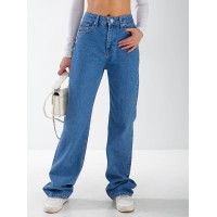 Джинси Felipe Wide leg жіночі світло-синього кольору 33038