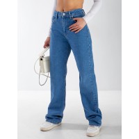 Джинси Felipe Wide leg жіночі світло-синього кольору 33038