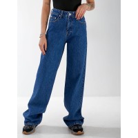 Джинсы Malibu Wide leg женские светло-синего цвета 33039