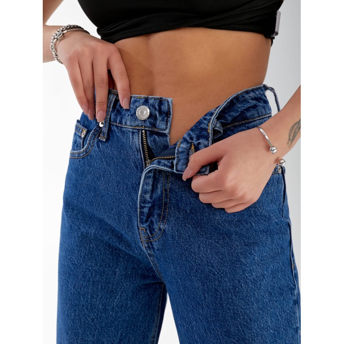Джинси Malibu Wide leg жіночі світло-синього кольору 33039
