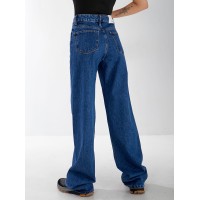 Джинсы Malibu Wide leg женские светло-синего цвета 33039