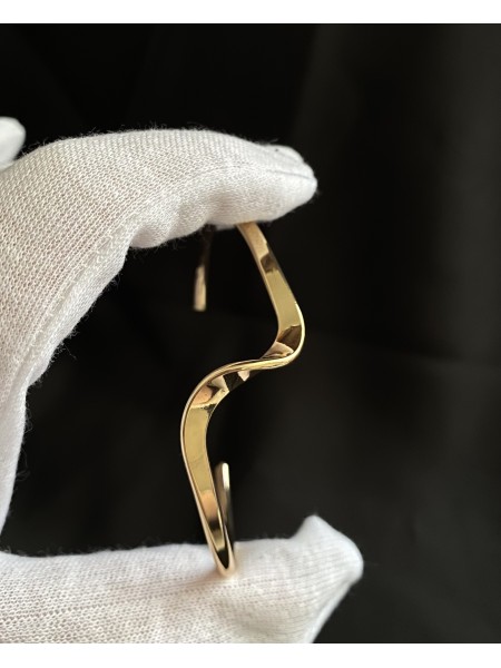 Браслет - манжет золотого кольору 33047