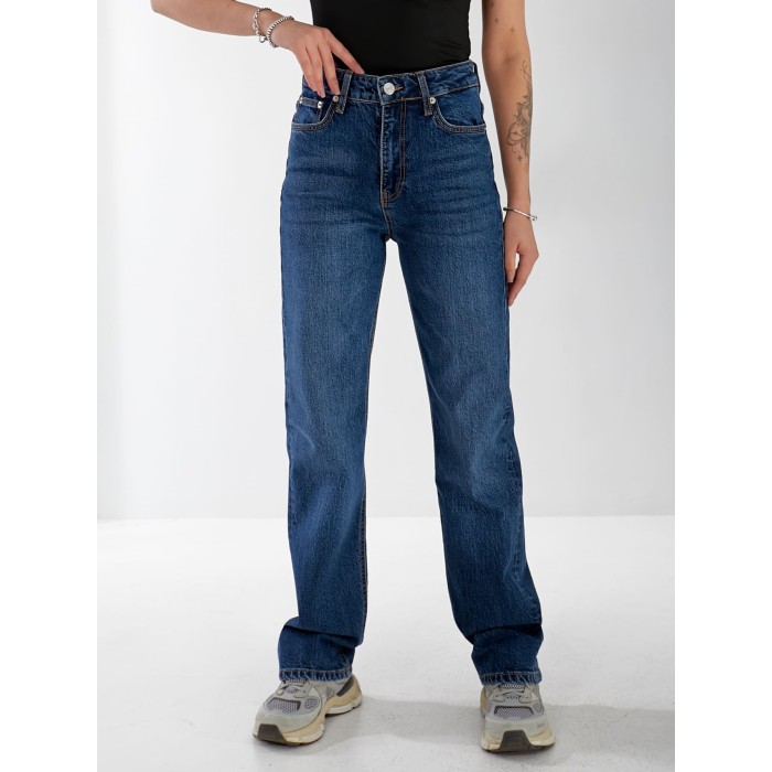 Джинси Xvaier Bootcut жіночі  синього кольору 33052