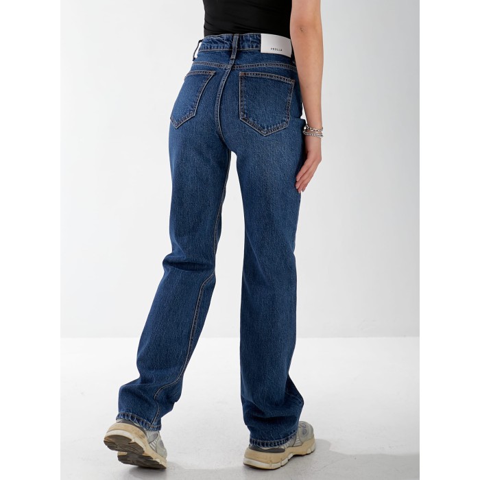 Джинси Xvaier Bootcut жіночі  синього кольору 33052